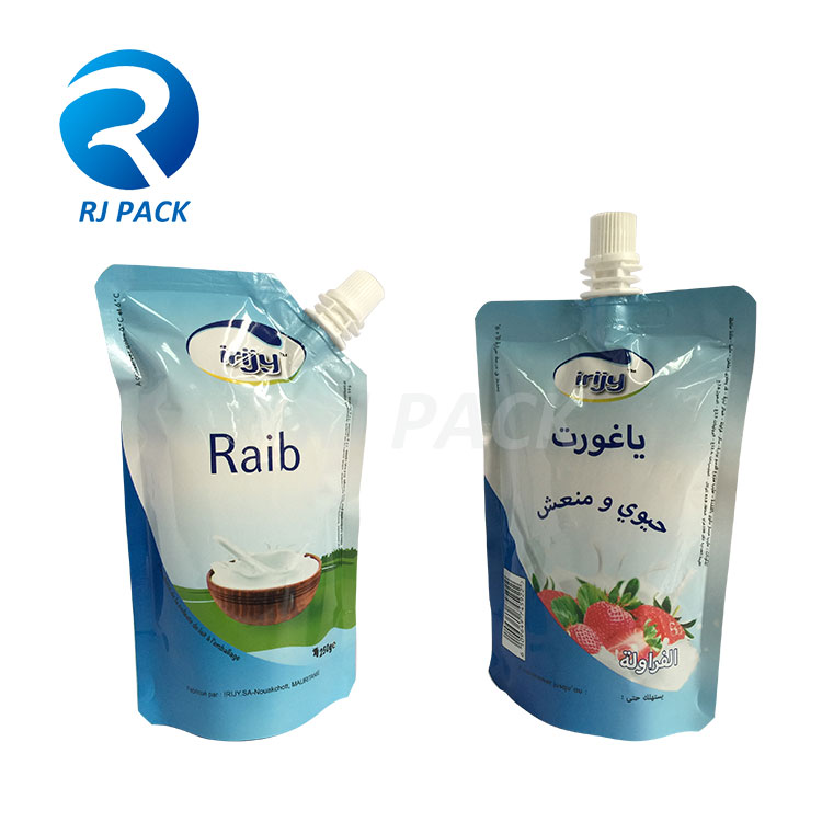 Stand Up Pouches With Spout